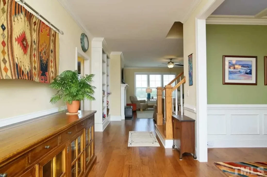 Craftsman house Design with 4 Bed Floor Plan & CAD Blueprint