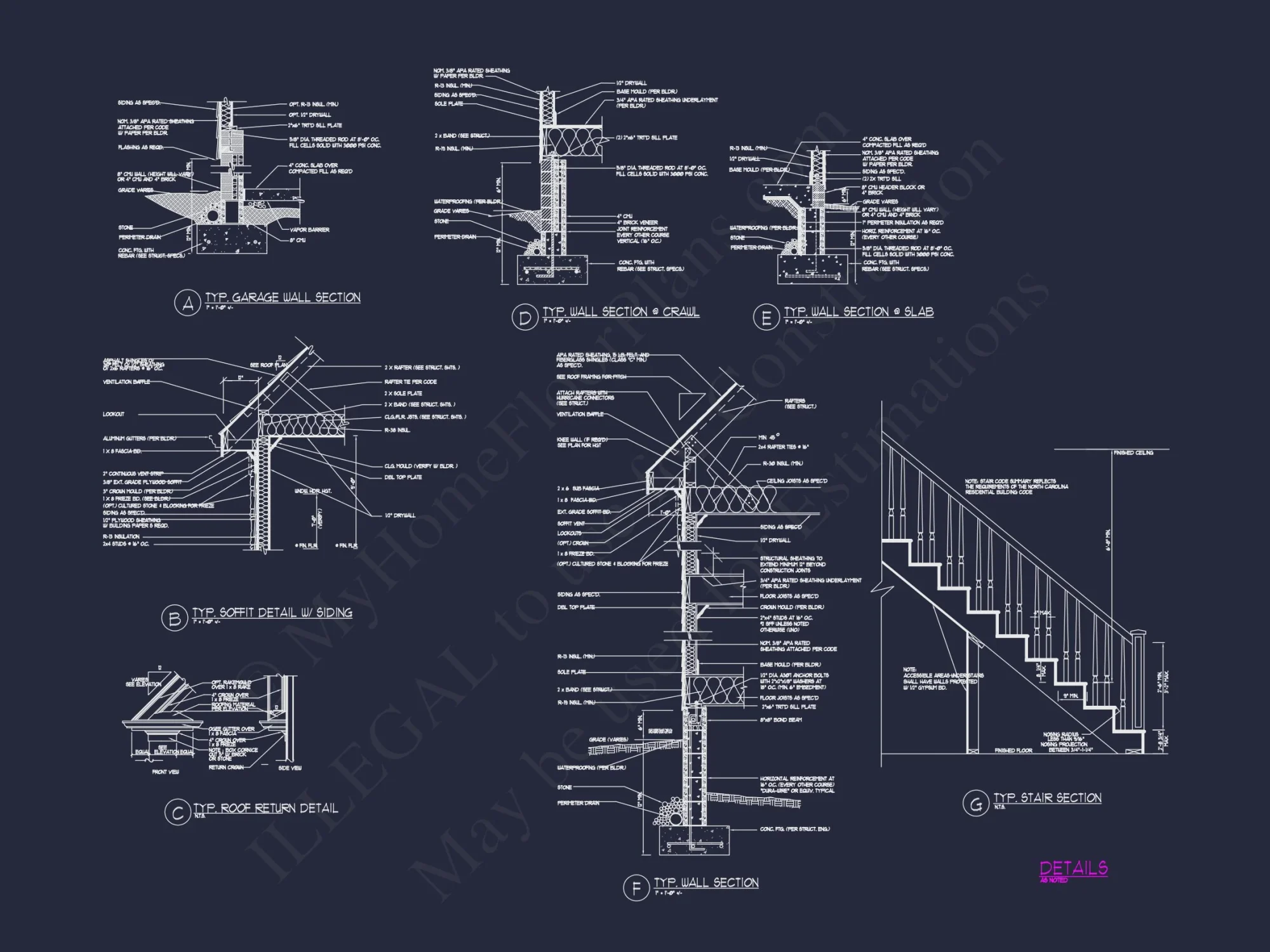 Custom house Plan with Blueprint Designs, CAD Floor Plans & Features