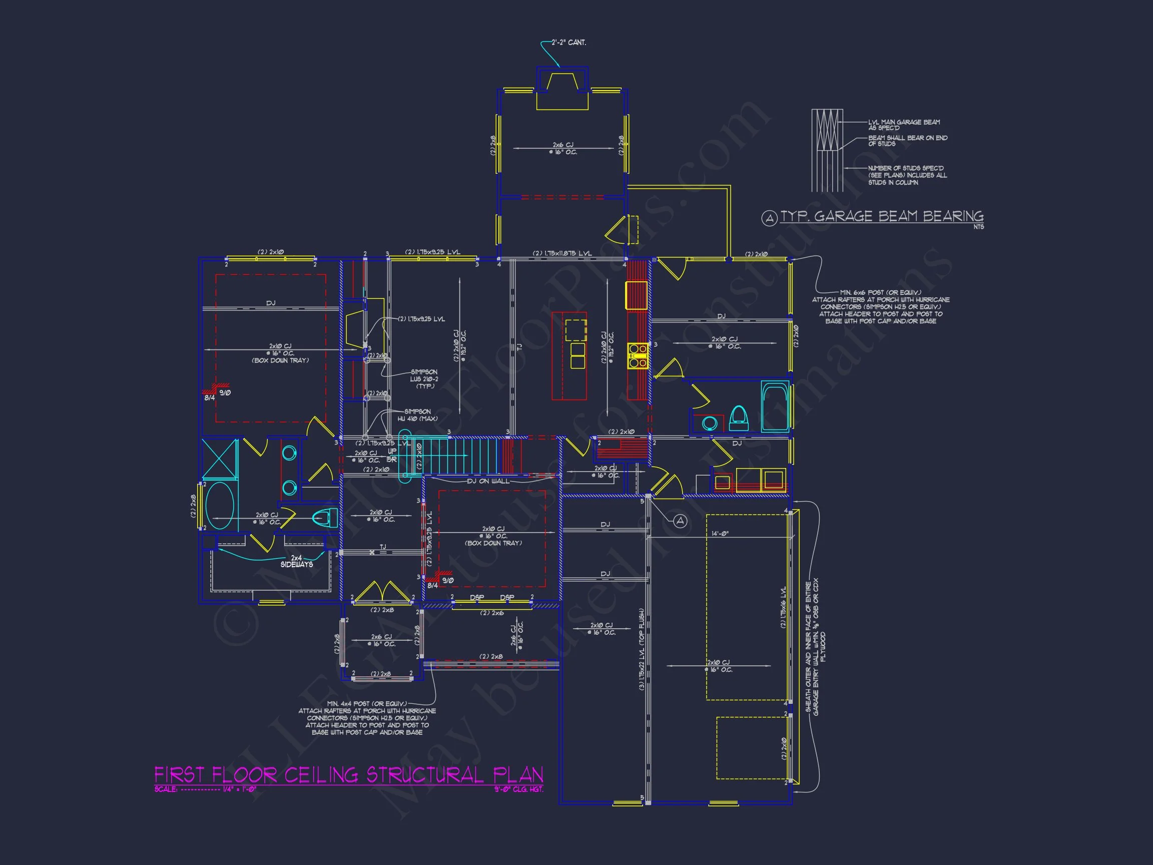 Custom house Plan with Blueprint Designs, CAD Floor Plans & Features