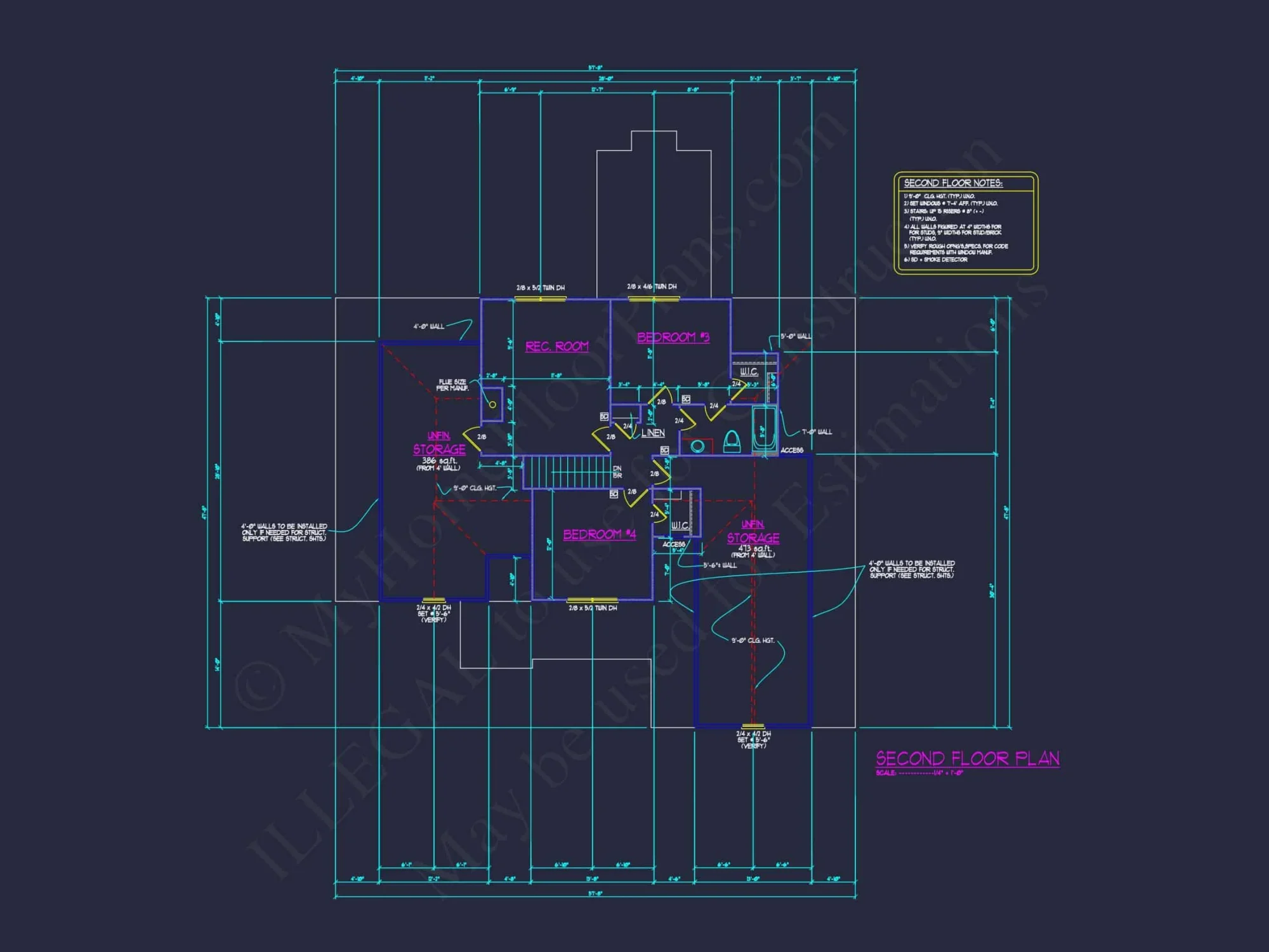 Custom house Plan with Blueprint Designs, CAD Floor Plans & Features