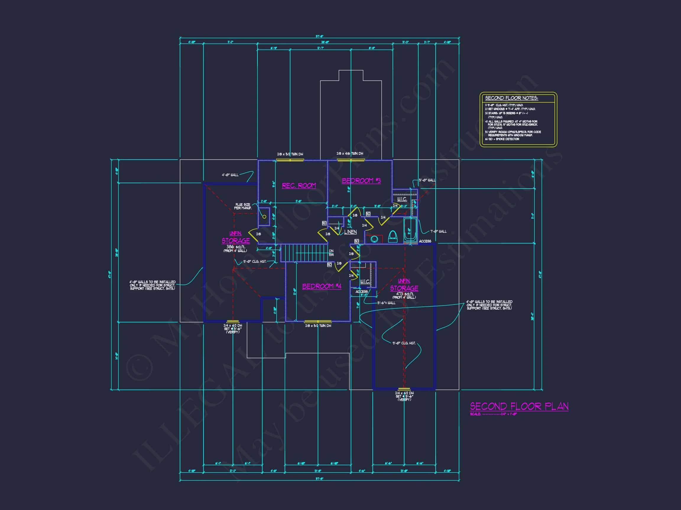 Custom house Plan with Blueprint Designs, CAD Floor Plans & Features