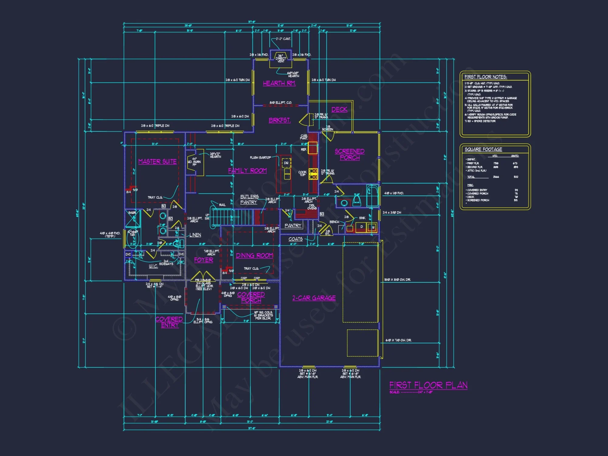 Custom house Plan with Blueprint Designs, CAD Floor Plans & Features