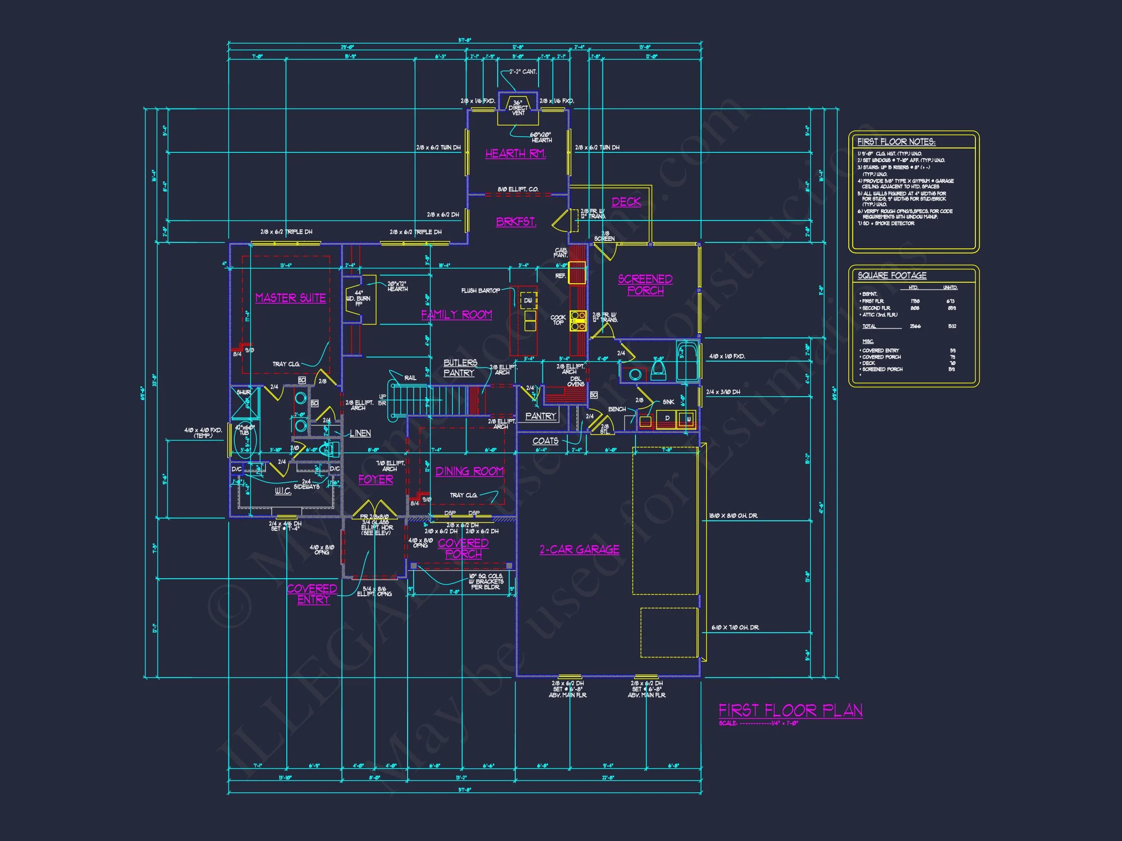 Custom house Plan with Blueprint Designs, CAD Floor Plans & Features
