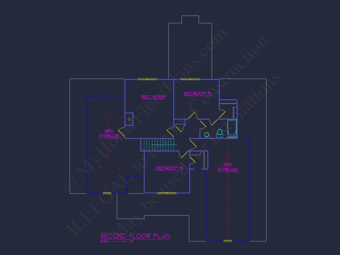 Custom house Plan with Blueprint Designs, CAD Floor Plans & Features