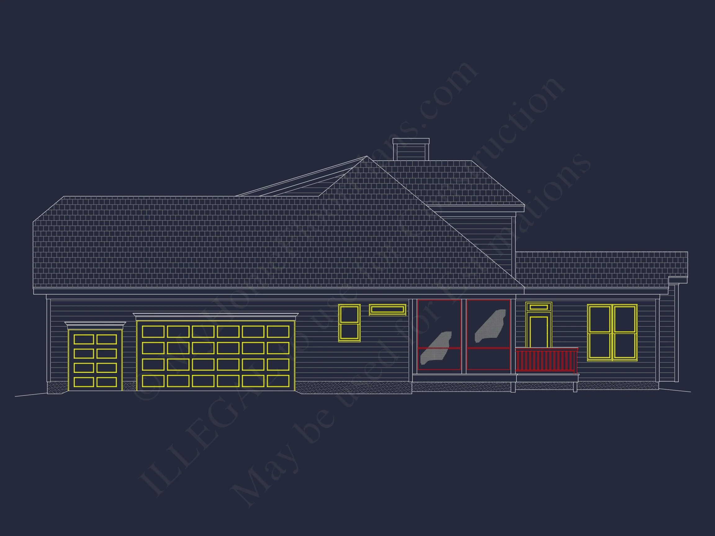 Custom house Plan with Blueprint Designs, CAD Floor Plans & Features
