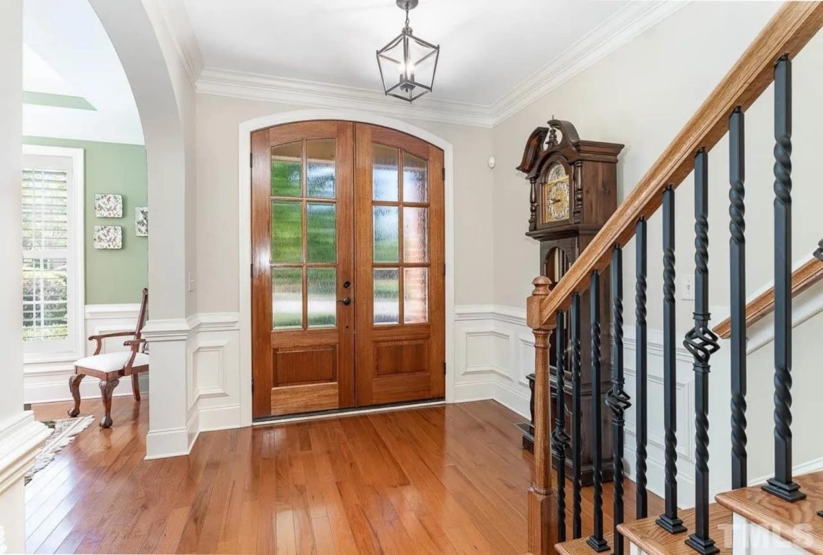 house Design Blueprint: 1.5 Story Traditional Floor Plan CAD