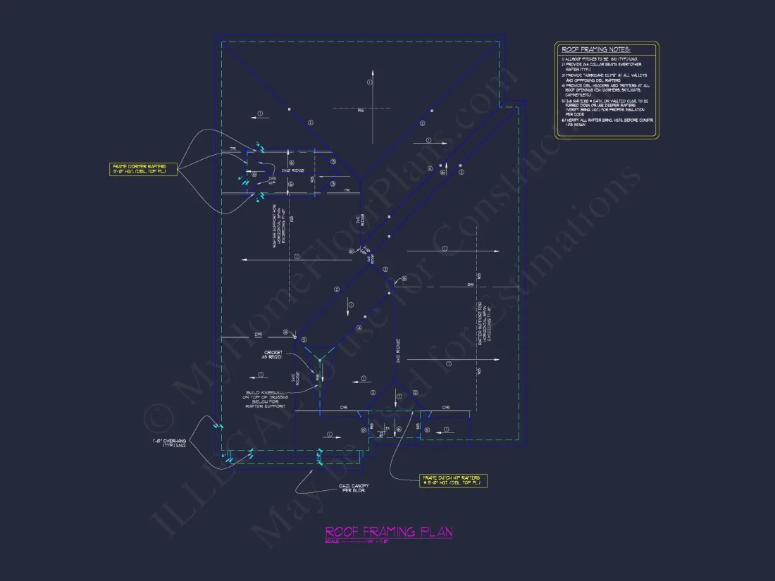 Beautiful house Blueprint: Floor Plan & CAD Architectural Designs