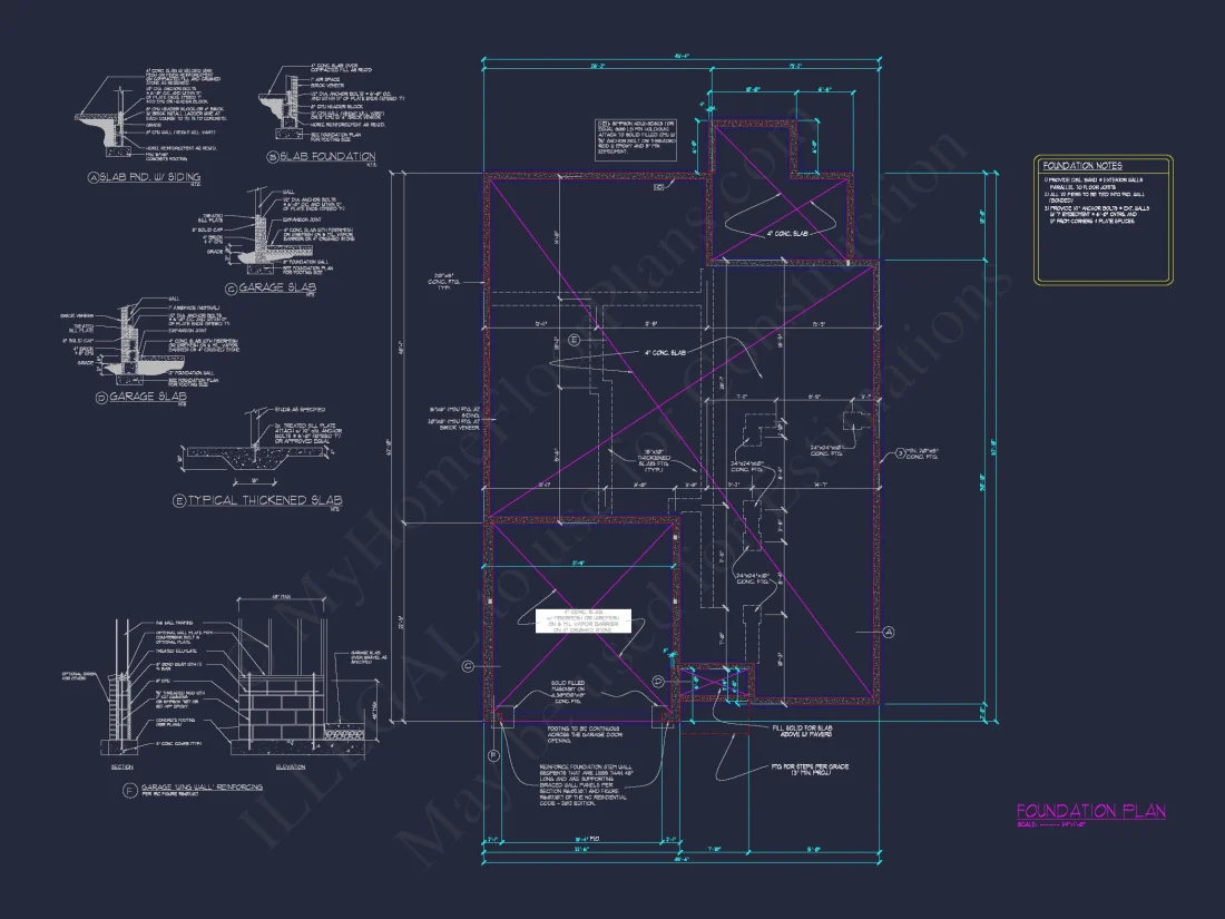 Beautiful house Blueprint: Floor Plan & CAD Architectural Designs