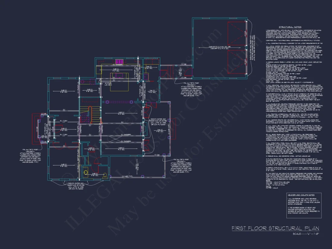 3202 Sq Ft Blueprint