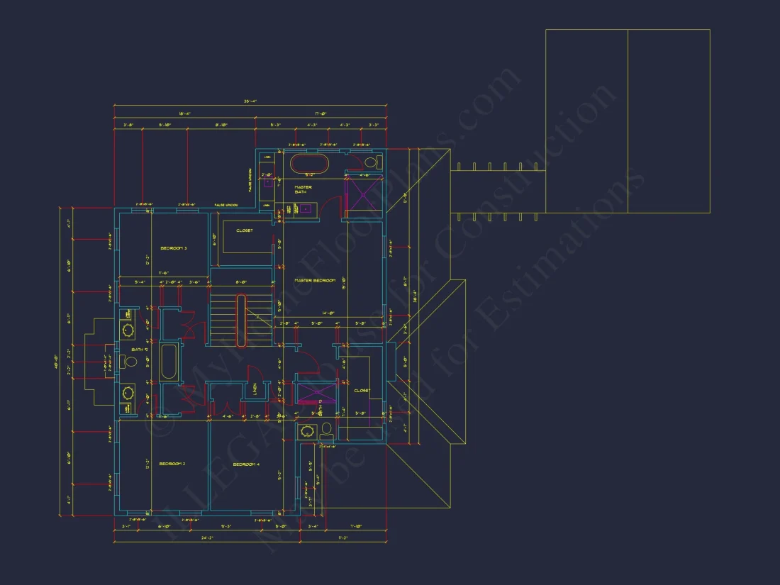 3202 Sq Ft Blueprint