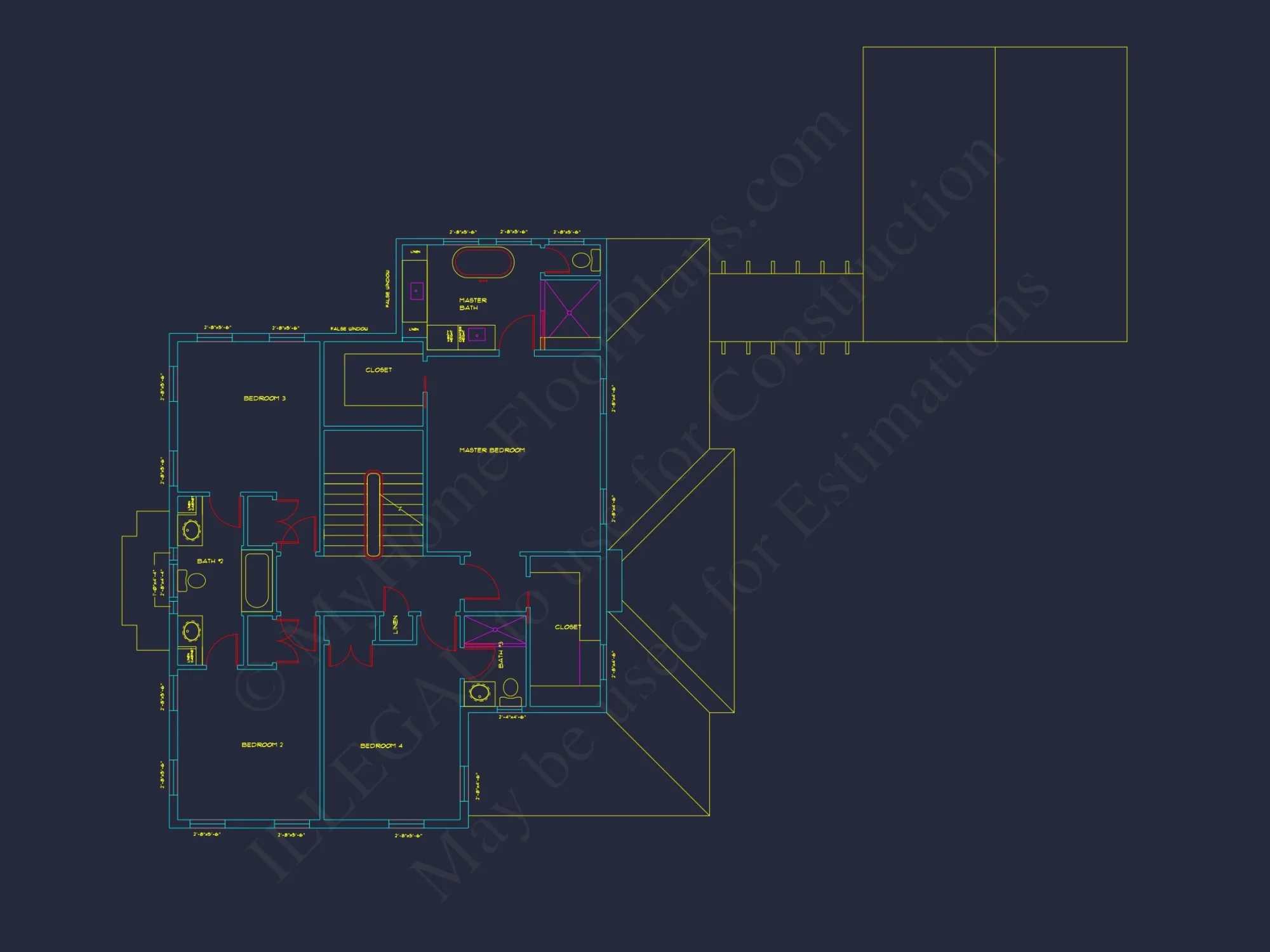 3202 Sq Ft Blueprint