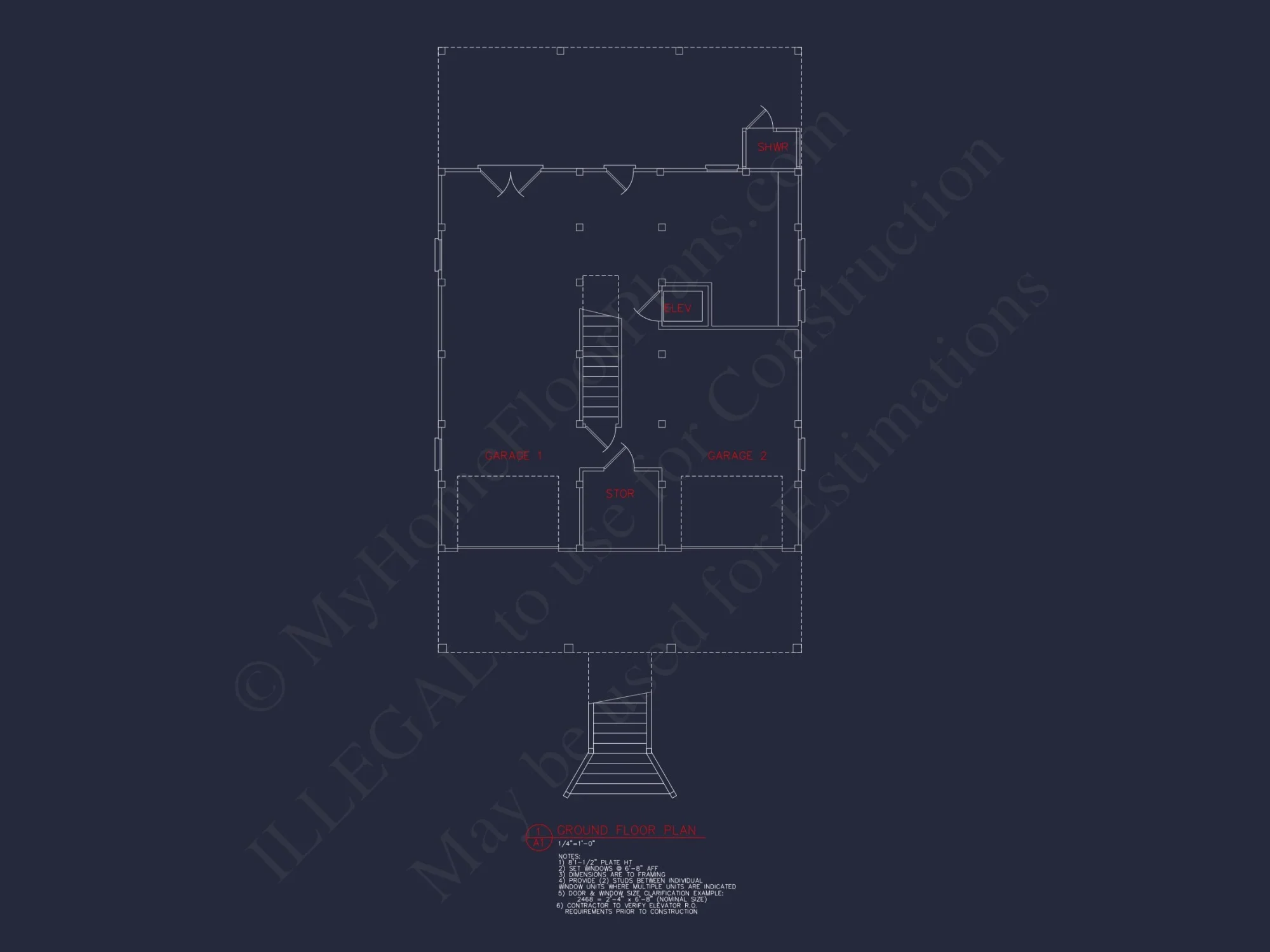 Modern CAD house Design