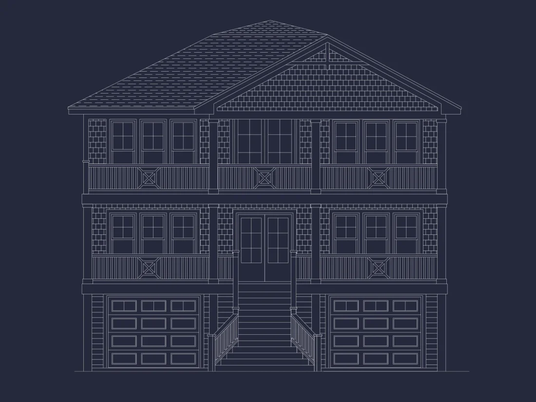 Modern CAD house Design