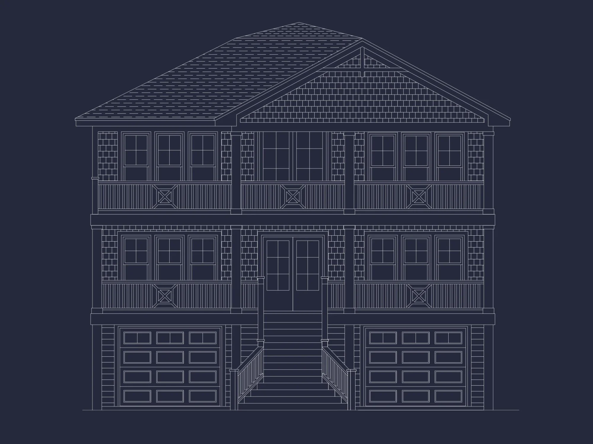 Modern CAD house Design