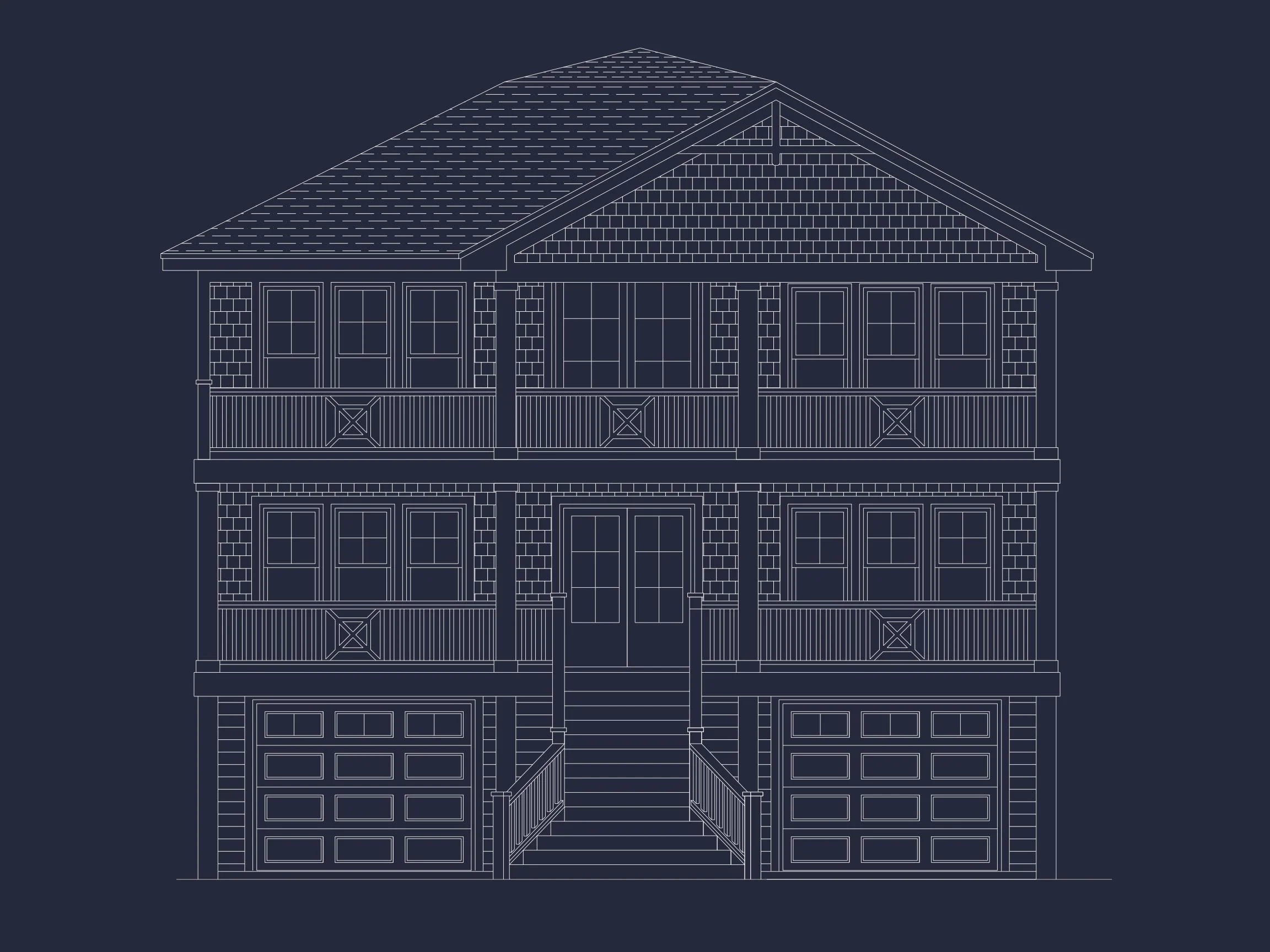 Modern CAD house Design