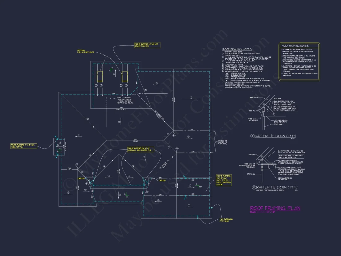 Elegant Craftsman house Plan with Open Floor Plan & CAD Designs