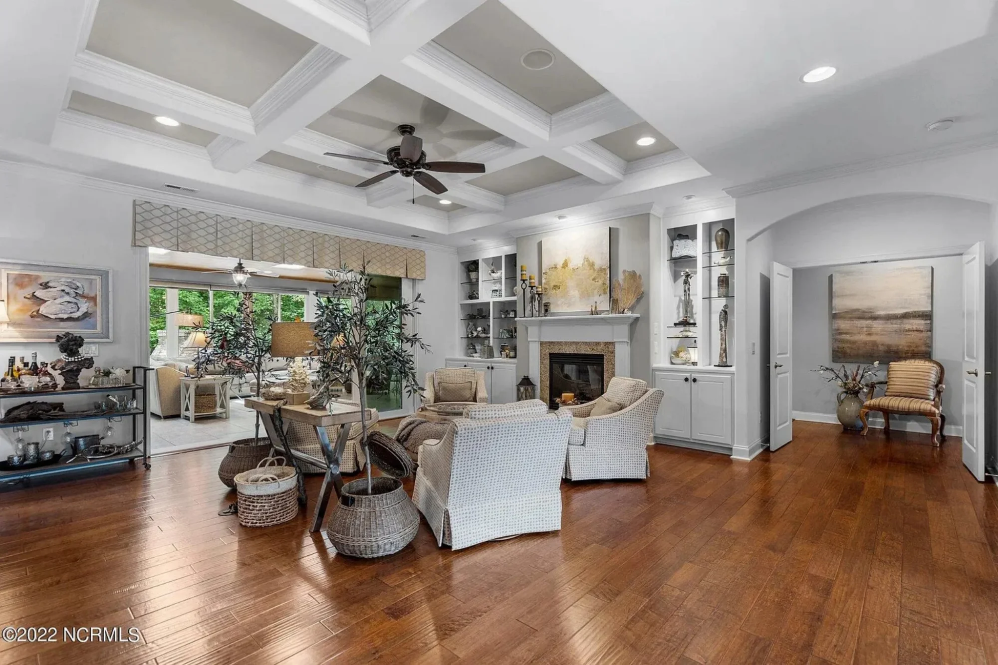 Craftsman house Floor Plan: 4 Bed, 3 Bath, 2-Story Blueprint