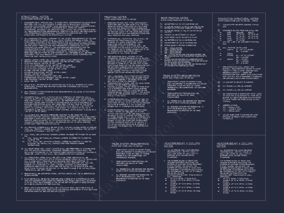 CAD Floor Plan Designs