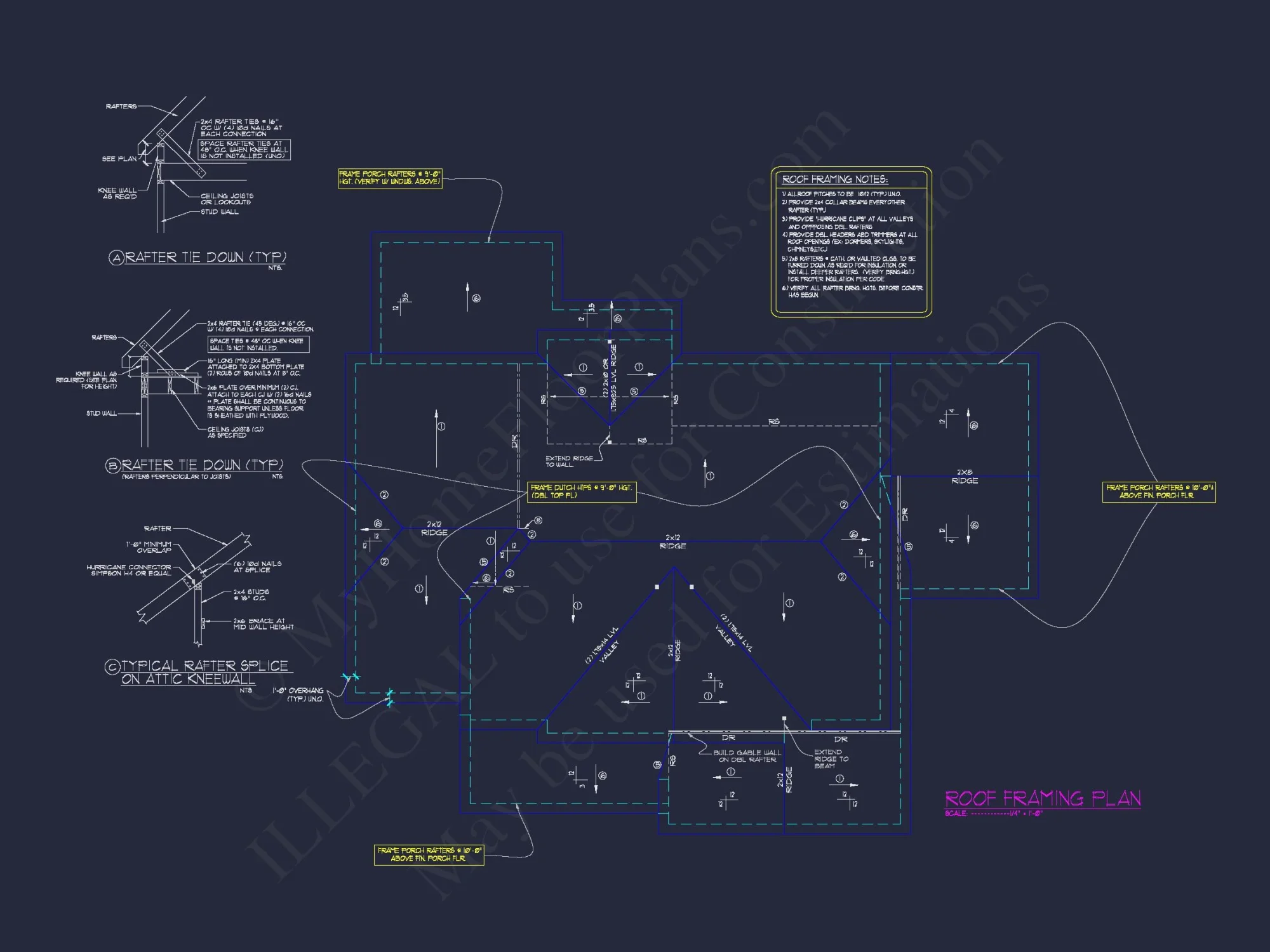 CAD Floor Plan Designs