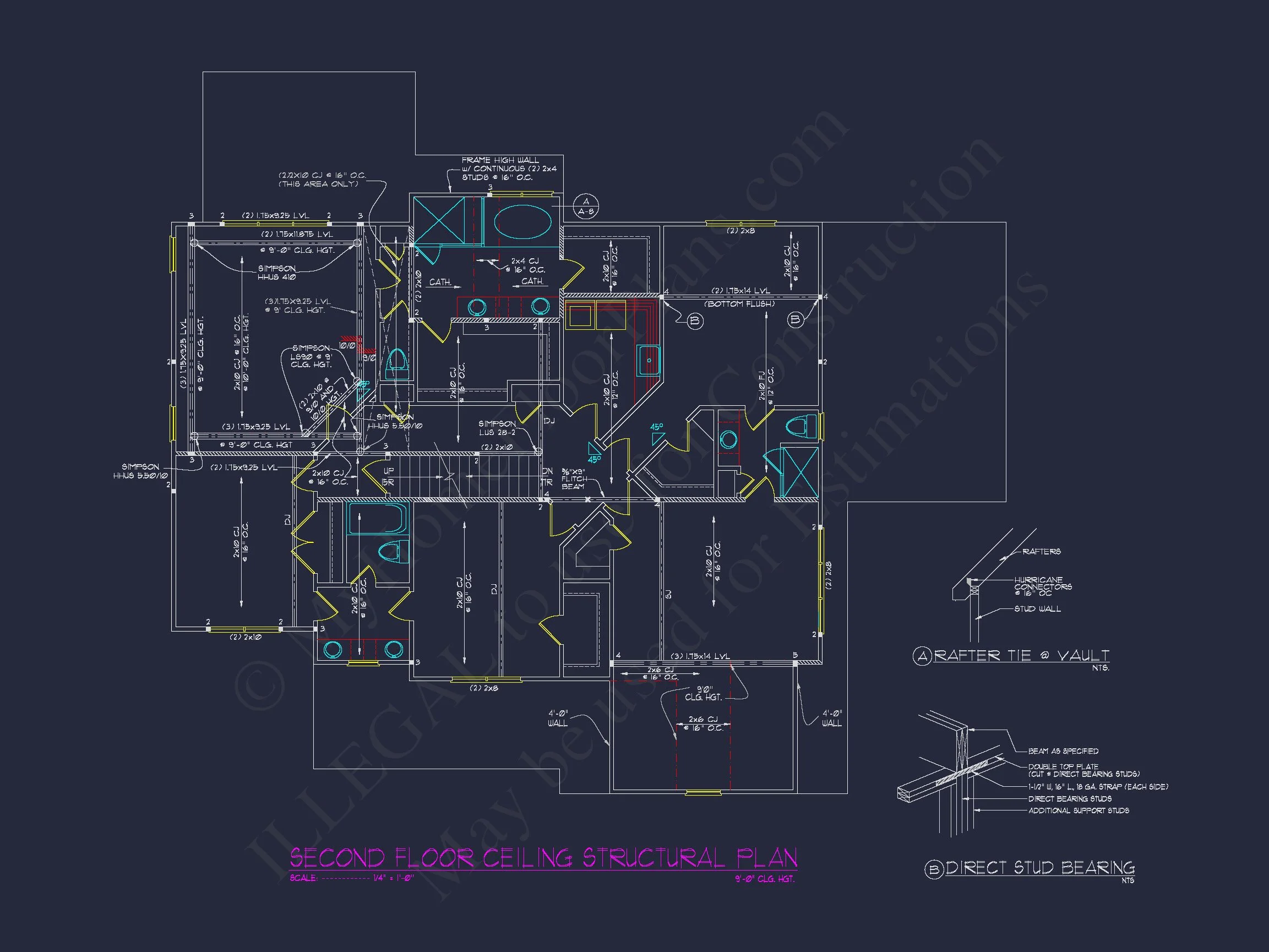 12-2018 HOUSE PLAN - Traditional Colonial House Plan - 4-Bed, 3-Bath, 3620 SF 17 Elevate Living with a 3-Story house Blueprint