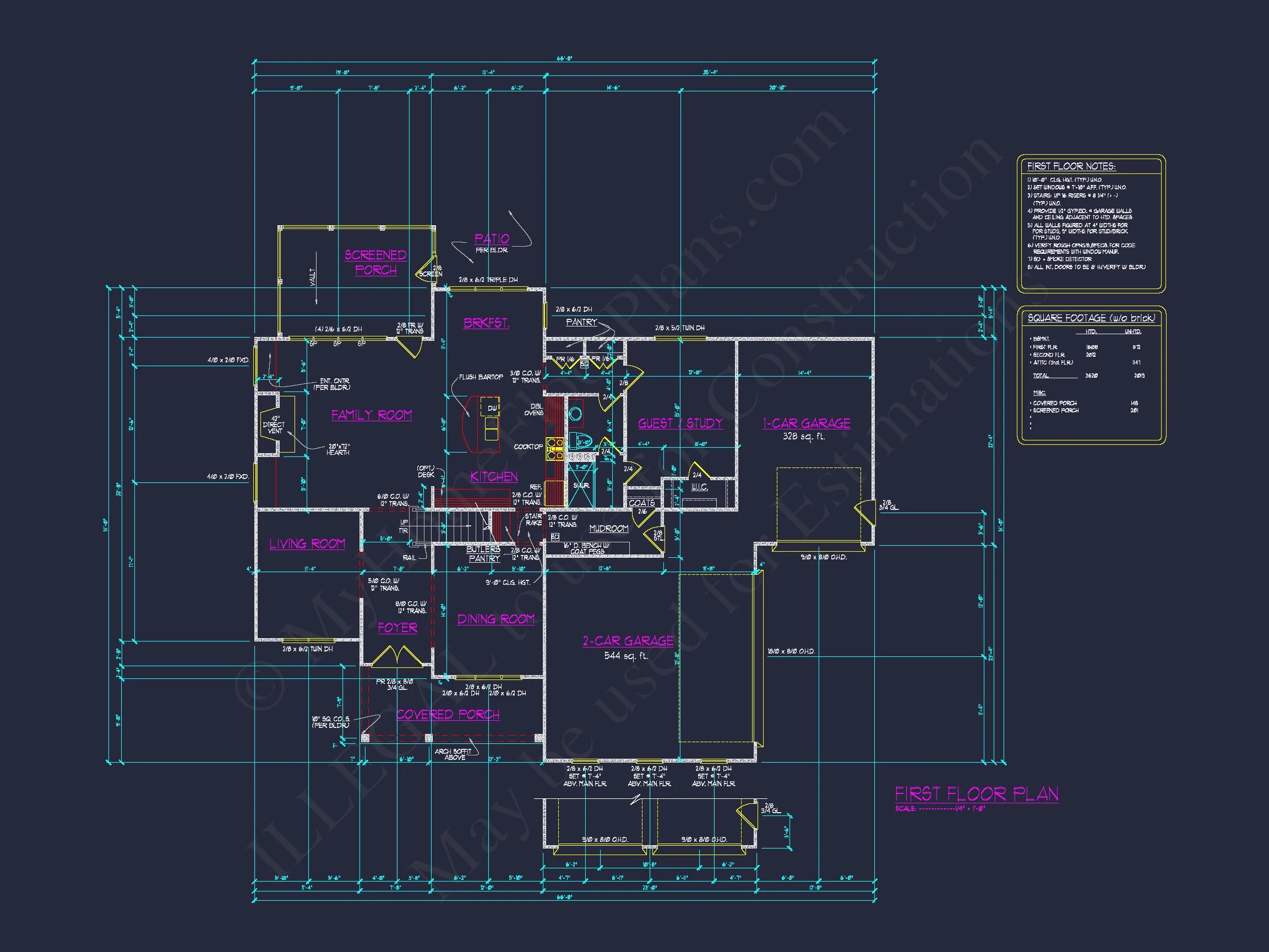 12-2018 HOUSE PLAN - Traditional Colonial House Plan - 4-Bed, 3-Bath, 3620 SF 13 Elevate Living with a 3-Story house Blueprint
