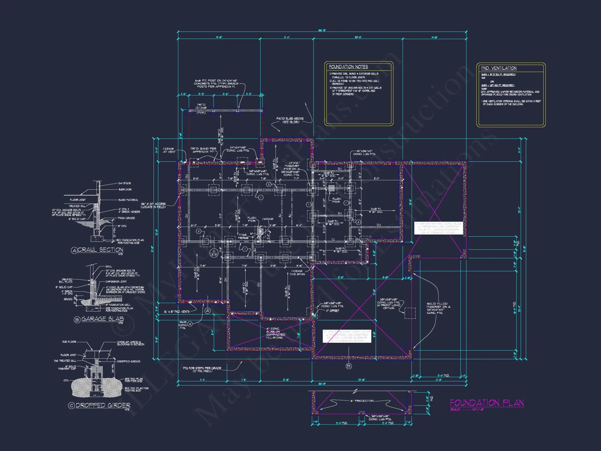 CAD Floor Plan Designs