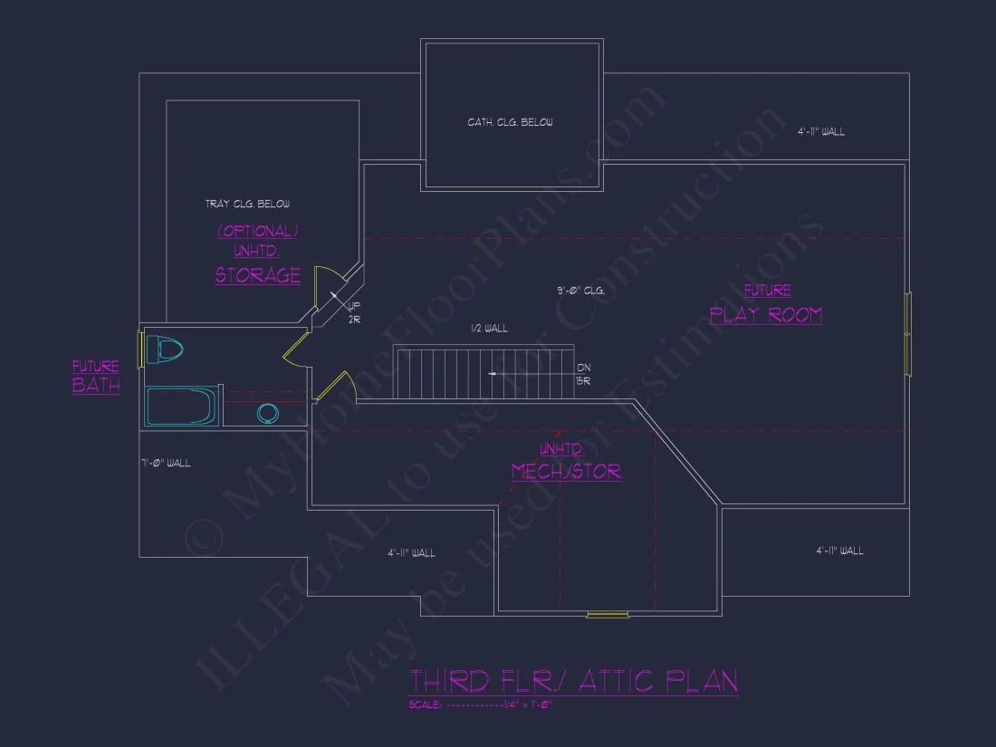Elevate Living with a 3-Story house Blueprint
