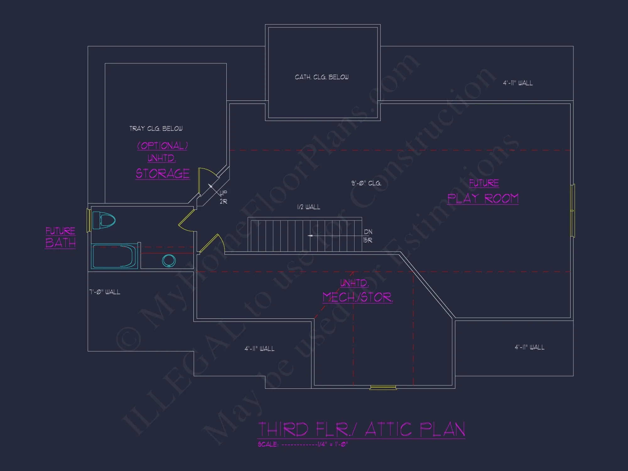 Elevate Living with a 3-Story house Blueprint