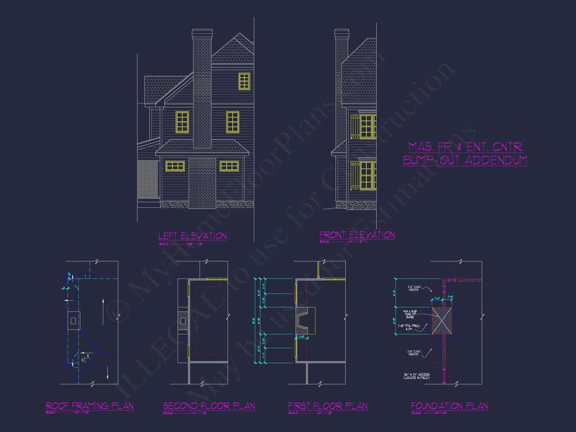 CAD Floor Plan Designs