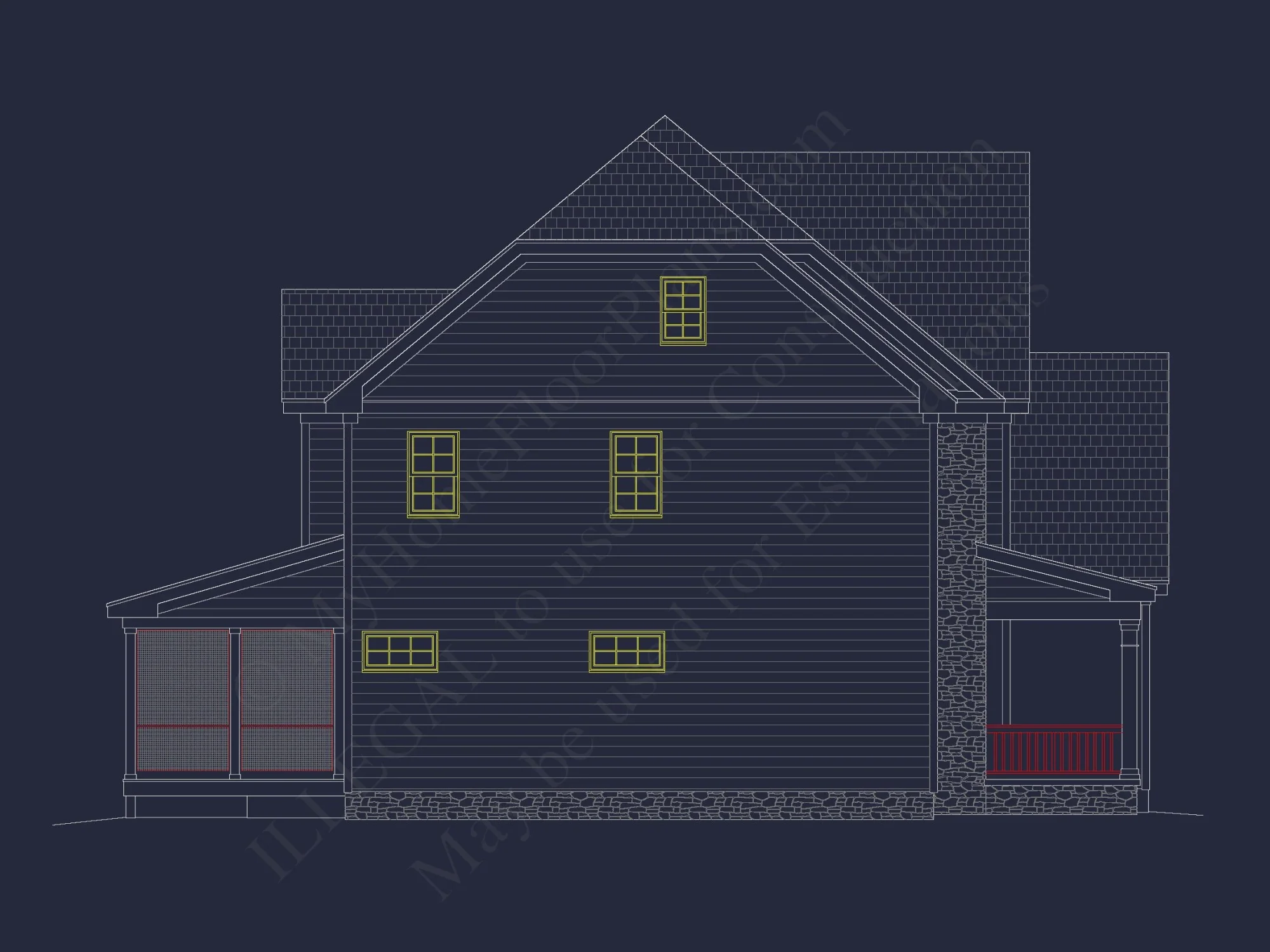 Elevate Living with a 3-Story house Blueprint