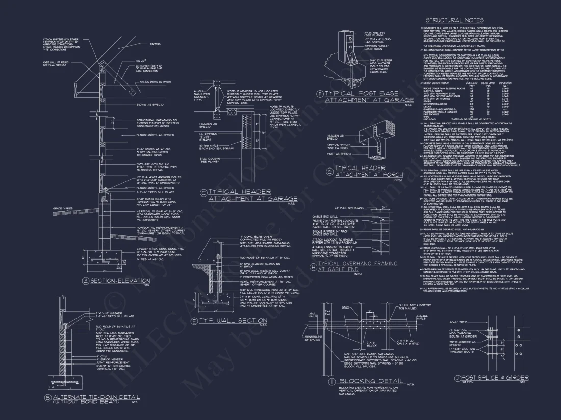 Traditional Charleston house Plan: 2-Story, 3-4 BR, 2-Car