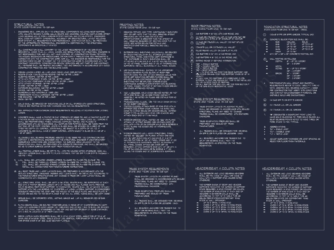 house Design Plan: 4-Bedroom Traditional Blueprint with CAD