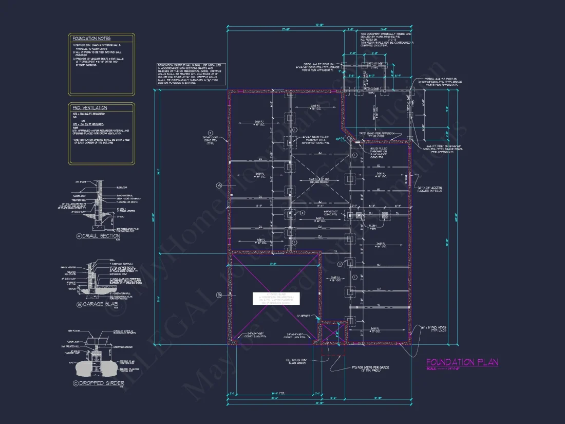 house Design Plan: 4-Bedroom Traditional Blueprint with CAD