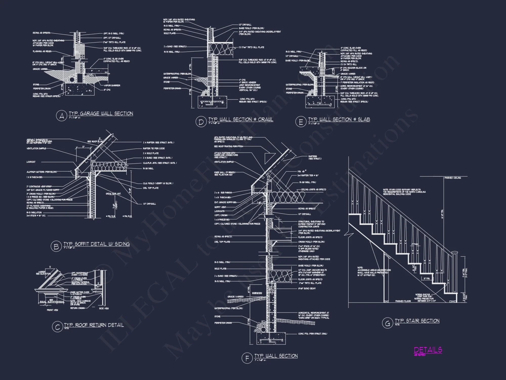 Classic Suburban house Floor Plan – CAD Architecture Designs