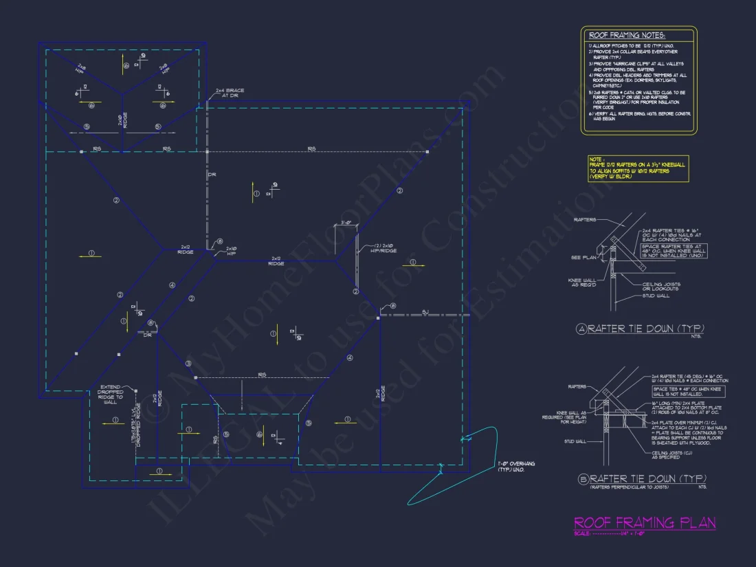 Classic Suburban house Floor Plan – CAD Architecture Designs