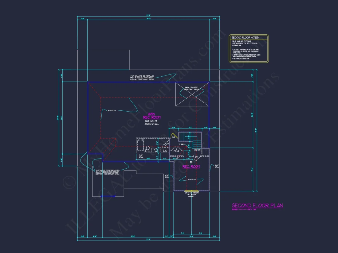 Classic Suburban house Floor Plan – CAD Architecture Designs