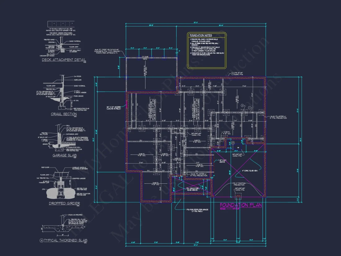 Classic Suburban house Floor Plan – CAD Architecture Designs