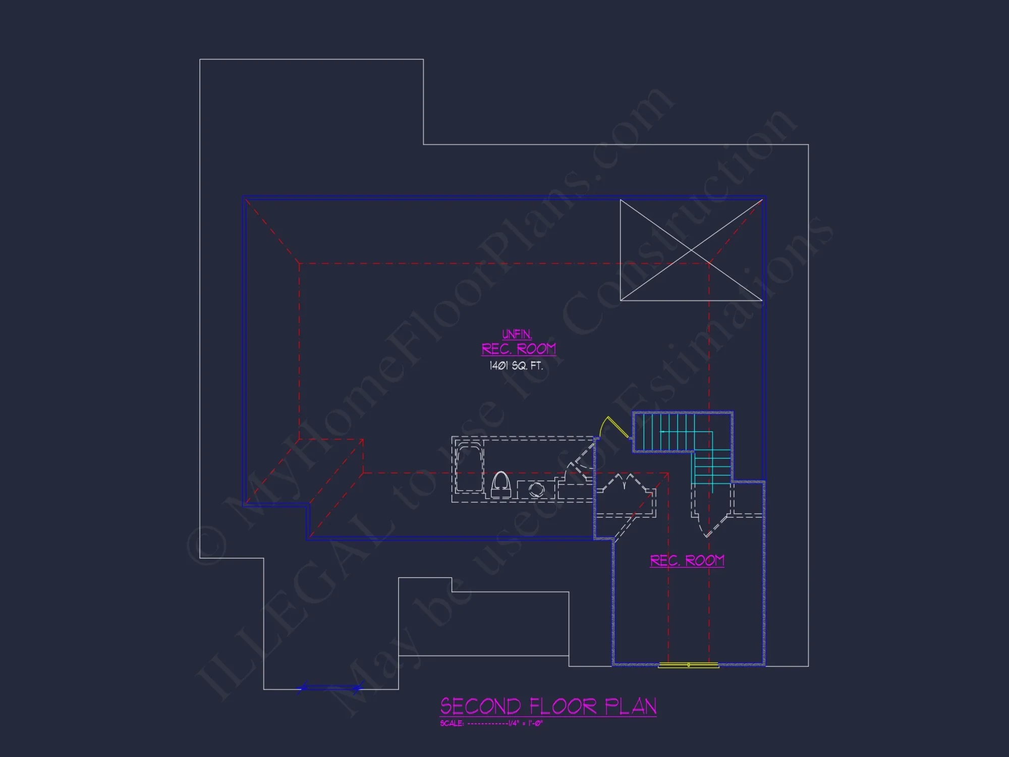 Classic Suburban house Floor Plan – CAD Architecture Designs