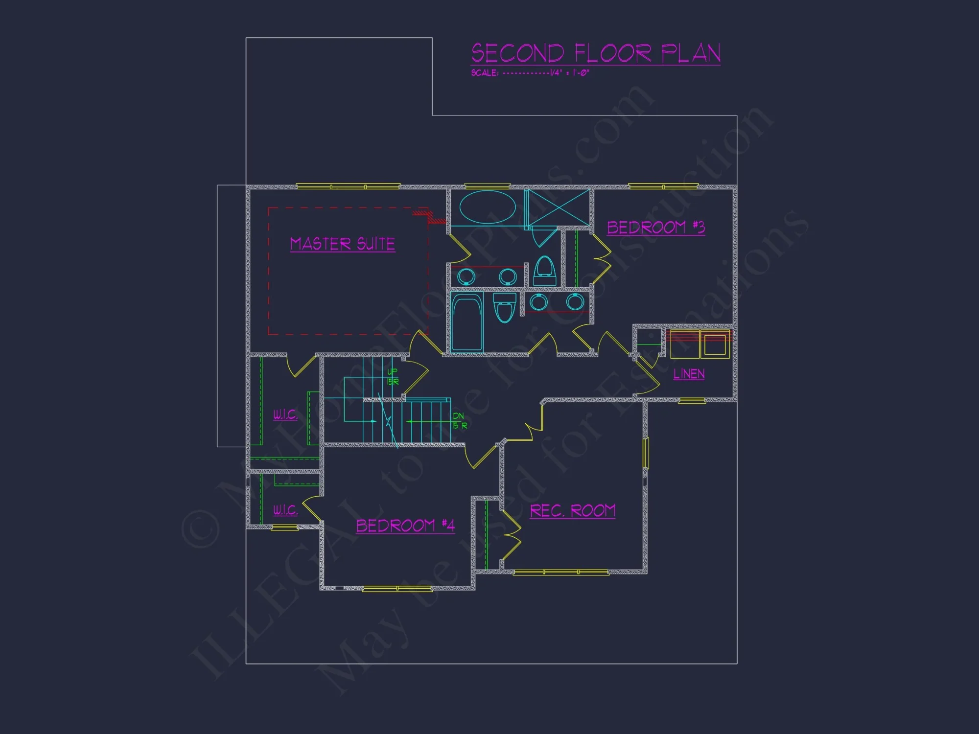 3-Story house Design with CAD Blueprint & Open Floor Plan