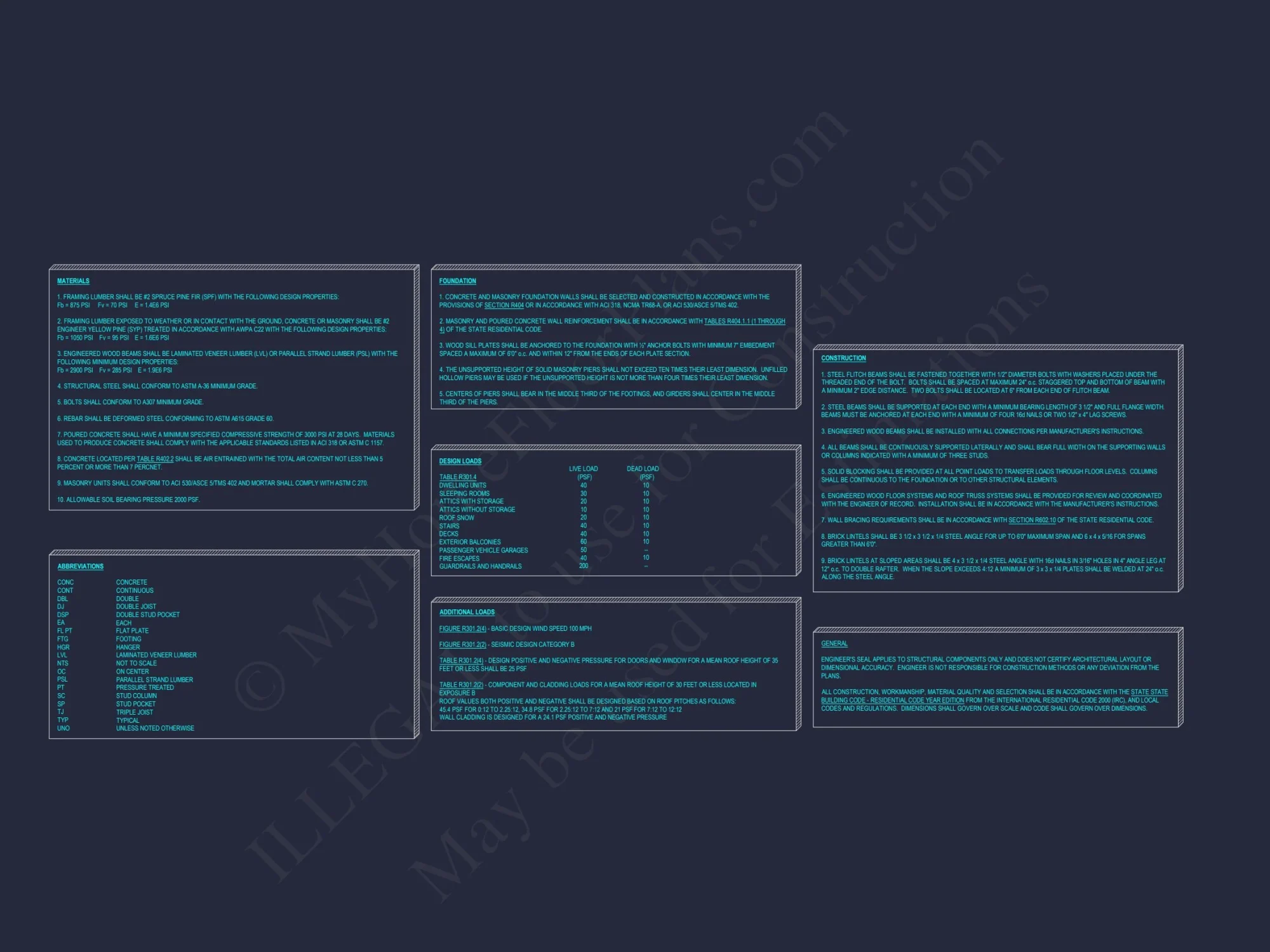 Spacious house Floor Plan with CAD Designs & Detailed Blueprint