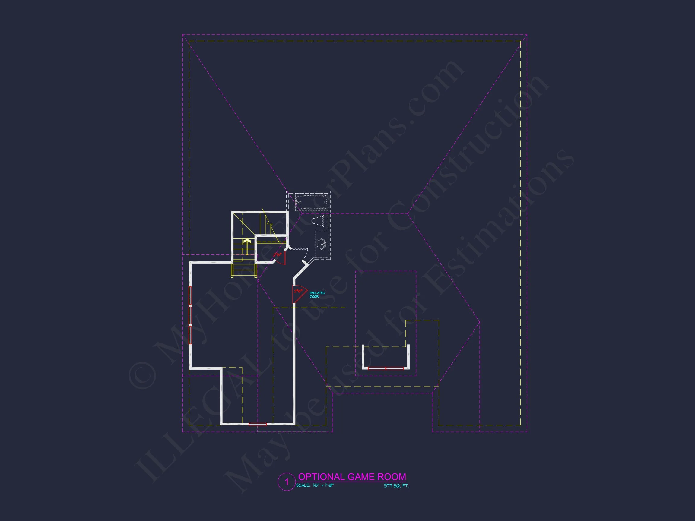 Spacious house Floor Plan with CAD Designs & Detailed Blueprint