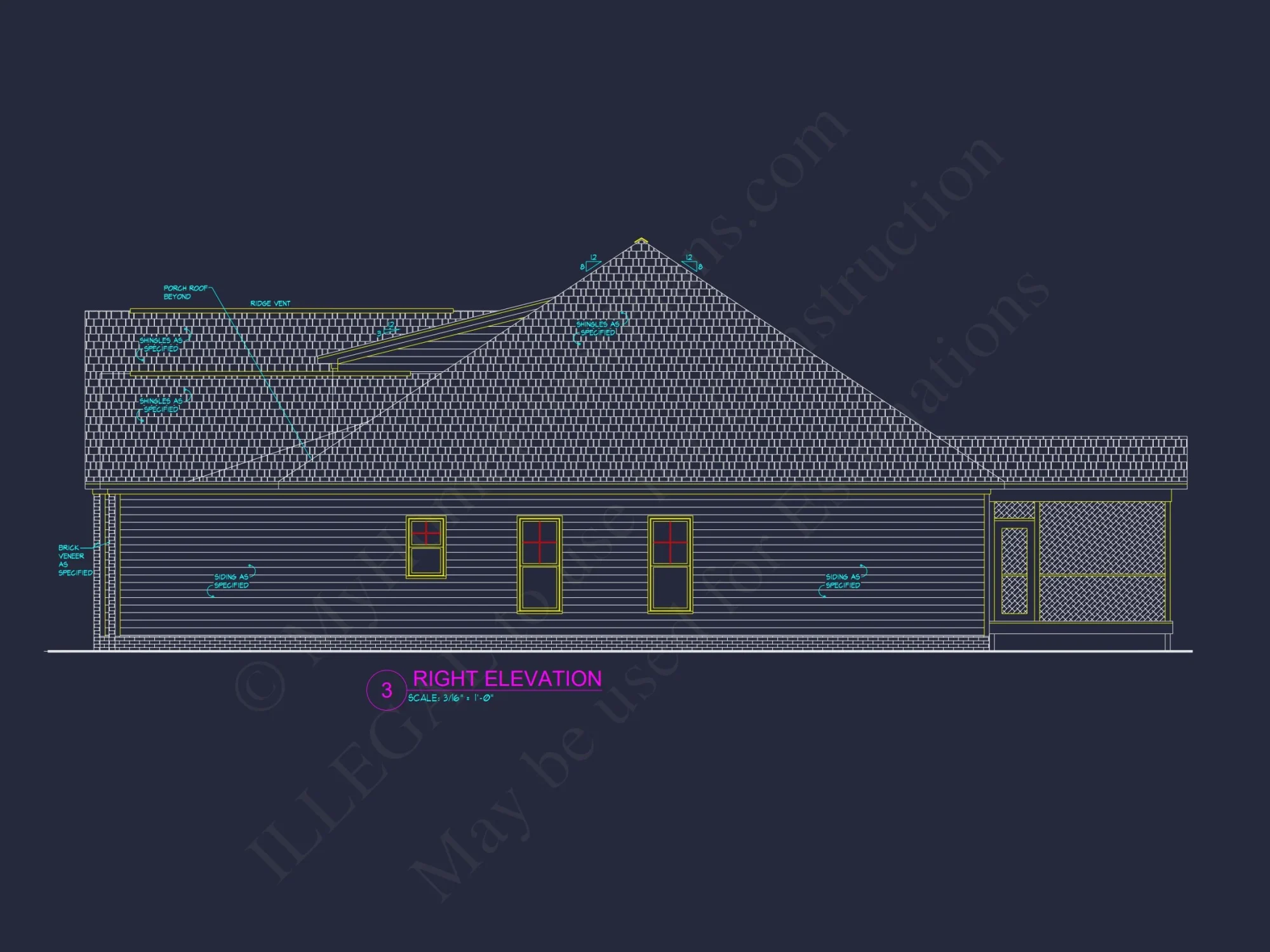 Spacious house Floor Plan with CAD Designs & Detailed Blueprint