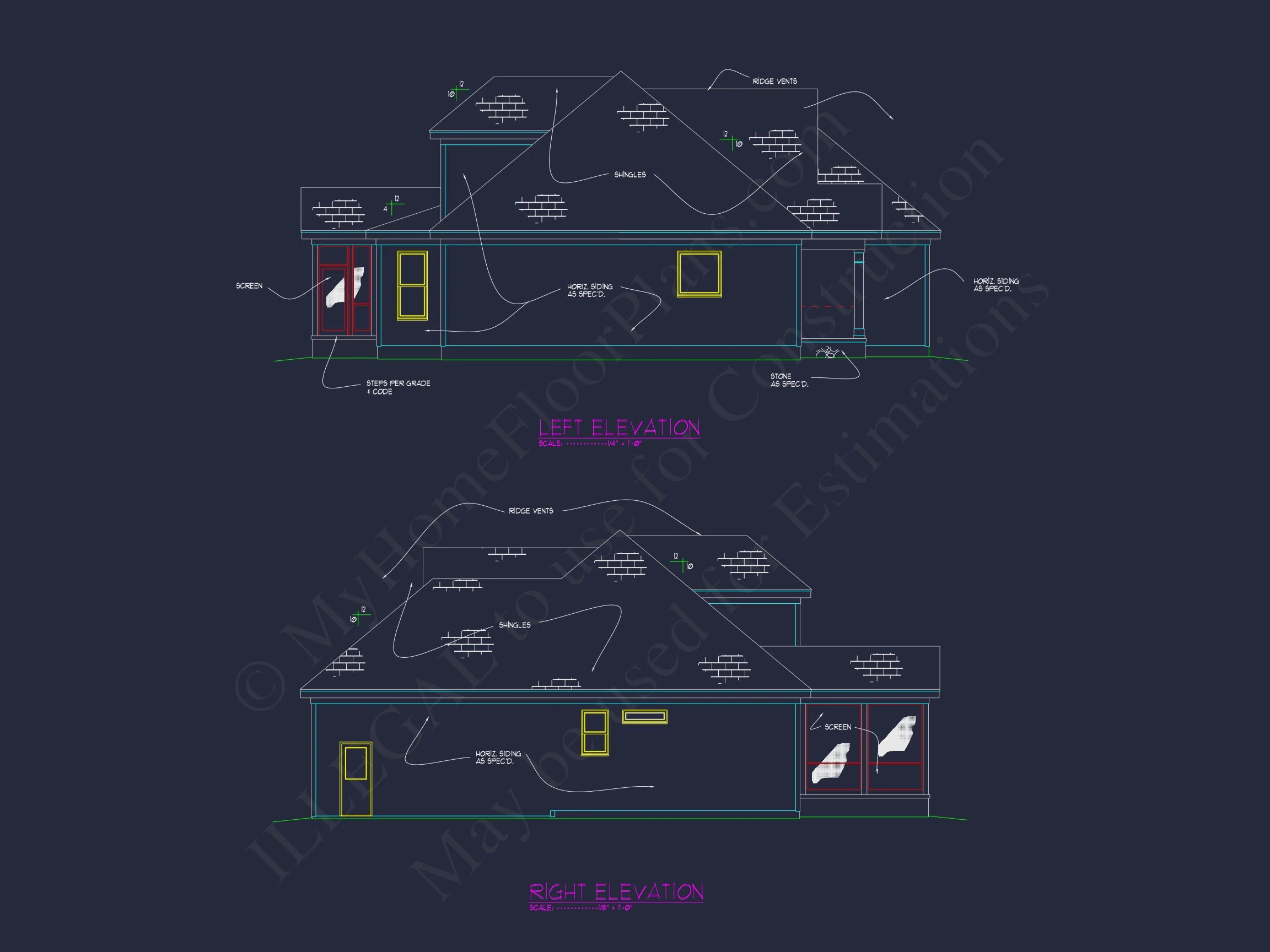 Craftsman Home Plan - 3-Bed, 2.5-Bath, 2,350 SF 4 Modern Craftsman house Plan with Spacious Floor Plans & CAD