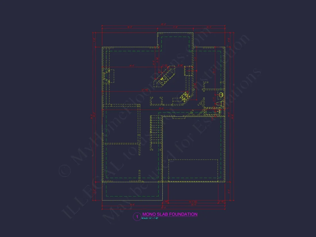Stunning 2-Story house Plan with CAD Designs & Modern Features