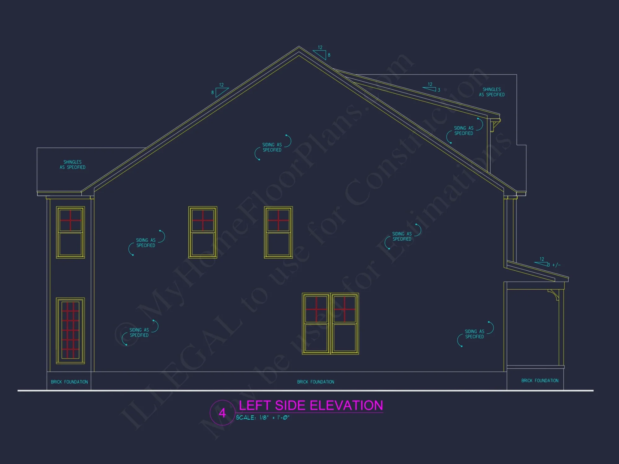 Stunning 2-Story house Plan with CAD Designs & Modern Features