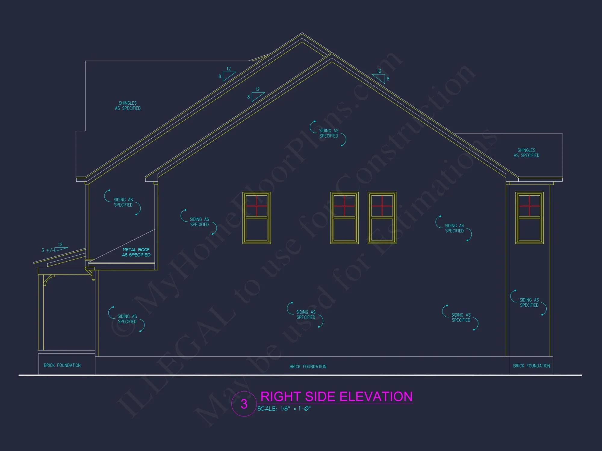 Stunning 2-Story house Plan with CAD Designs & Modern Features