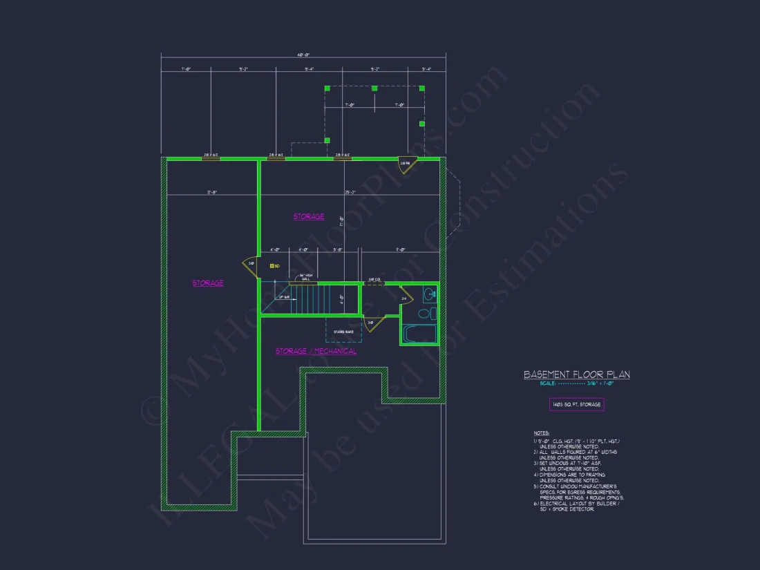 Craftsman house Plan with 2 Floors, 3 Beds & CAD Designs