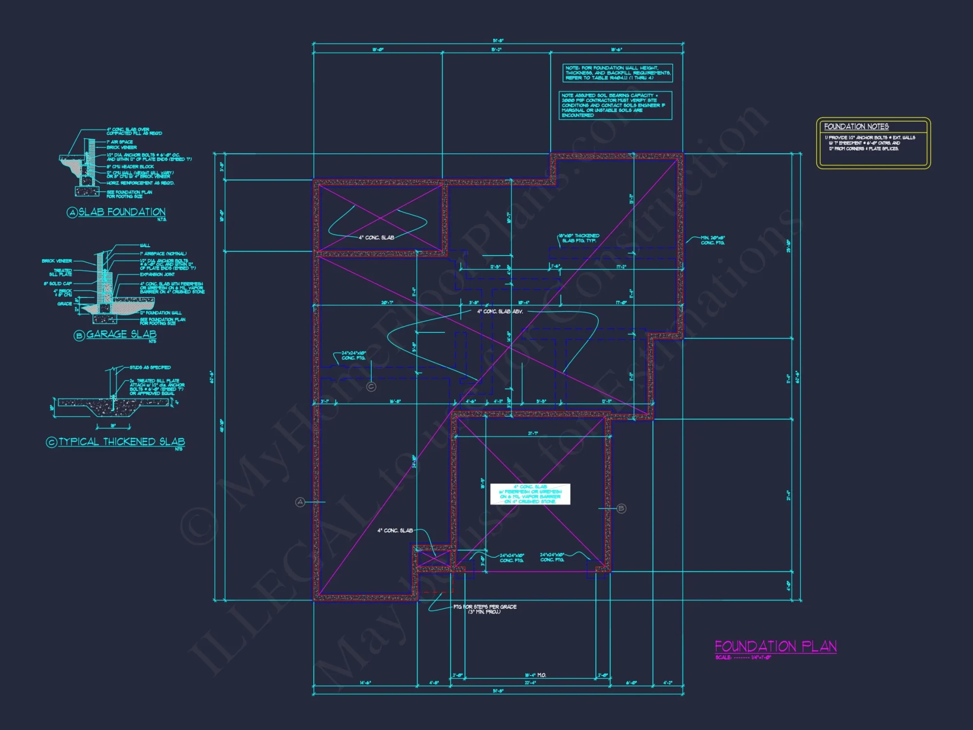 Custom house Floor Plan: CAD Designs and Blueprint Details