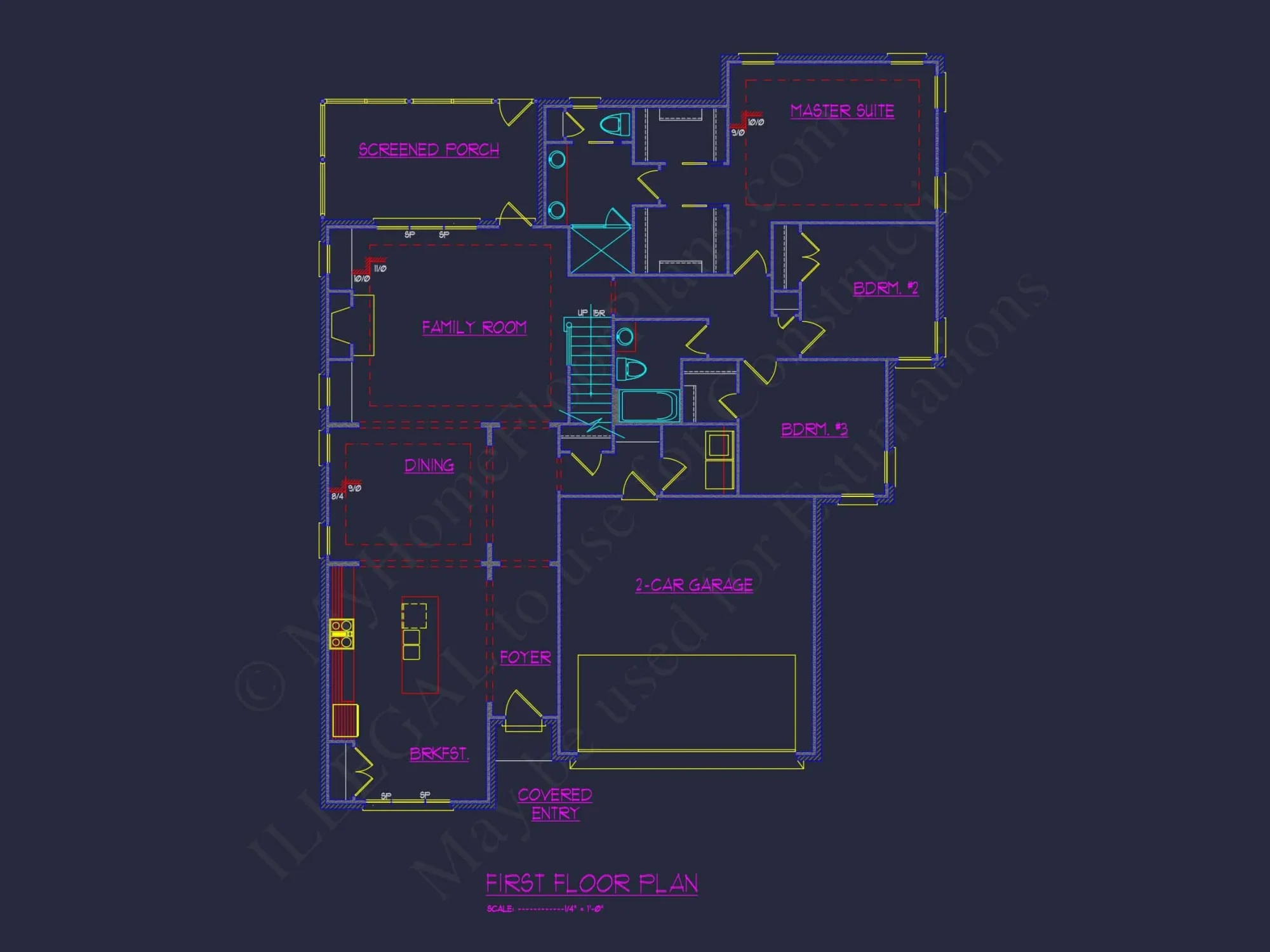 Custom house Floor Plan: CAD Designs and Blueprint Details