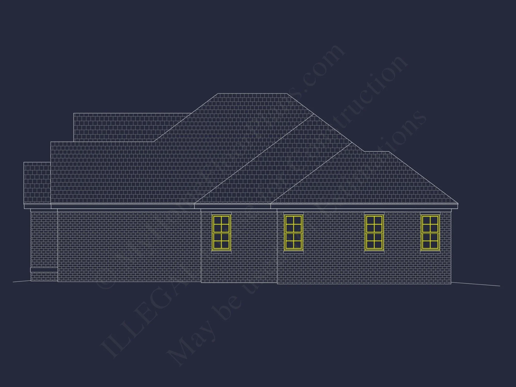 Custom house Floor Plan: CAD Designs and Blueprint Details